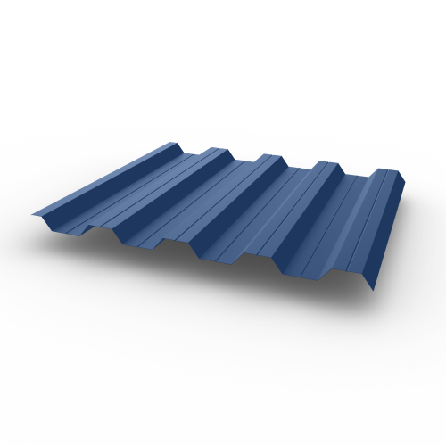 Профнастил НС44 (RAL 5023) 0,65х1047мм оцинкованный, с полимерным покрытием (Полиэстер) Профнастил НС44 (RAL 5023) 0,65х1047мм оцинкованный, с полимерным покрытием (Полиэстер)