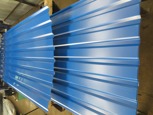 Профнастил оцинкованный с полимерным покрытием С20 Grand line Optima 0,45х1165мм RAL 9006 фото 18