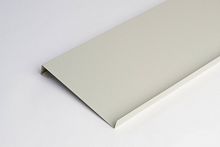 Отлив оконный оцинкованный c порошковым покрытием 0,4мм ширина более 625 мм RAL 9004