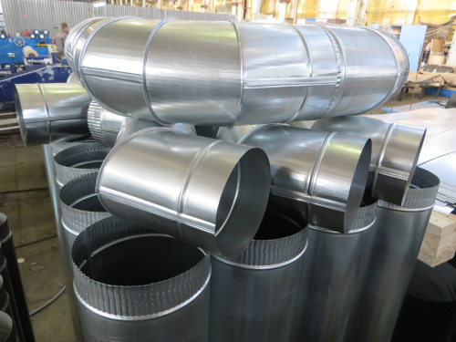 Колено водосточное оцинкованное ф190х400x400мм