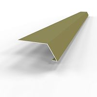 Карнизная планка RAL 1020 оцинкованный c порошковым покрытием 0,45мм