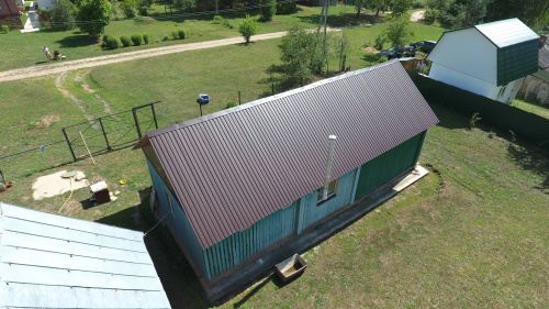 Профнастил оцинкованный с полимерным покрытием полиэстер С8 buildstor 0,7х1180мм RAL 6016 Бирюзово-зелёный фото 3