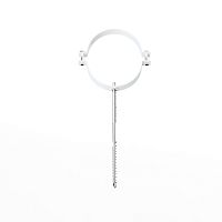 Крепление водосточный трубы под кирпич с полимерным покрытием Металлпрофиль ф150мм RAL 9003