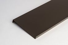 Отлив оконный оцинкованный c порошковым покрытием 0,45мм RAL 8007