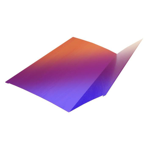 Планка примыкания верхняя оцинкованная с порошковым покрытием 0,45мм все цвета RAL