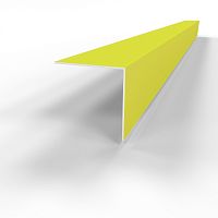 Планка угла внешнего RAL 1016 оцинкованный c порошковым покрытием 0,45мм