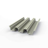 Профнастил оцинкованный с полимерным покрытием полиэстер Н114 buildstor 1х646мм RAL 7038 Агатовый серый