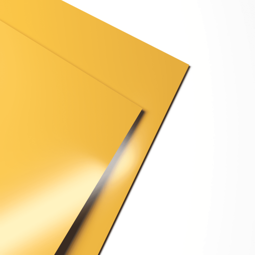 Гладкий лист 0.7мм RAL 1017 Шафраново-жёлтый