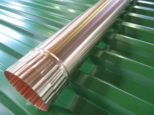 Труба водосточная медная ф120х1250мм