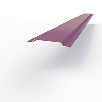 Нащельник RAL 4001 оцинкованный c полимерным покрытием 0,45 мм