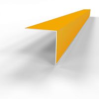 Планка угла внешнего RAL 1003 оцинкованный c порошковым покрытием 0,45мм