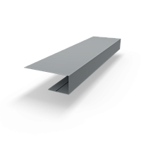 j планка RAL 7040 оцинкованная c порошковым покрытием 0,45мм