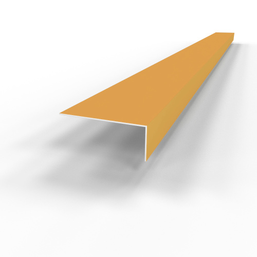 Лобовая планка (RAL 1034) оцинкованная, с порошковым покрытием 0,45 мм