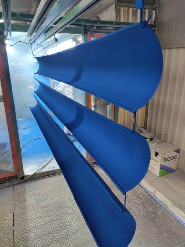 Желоб водосточный оцинкованный порошок ф150х2000мм RAL 1000 фото 2