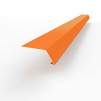 Карнизная планка RAL 2008 оцинкованная c порошковым покрытием 0,45мм