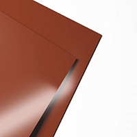 Гладкий лист 0.6мм RAL 8004 Медно-коричневый