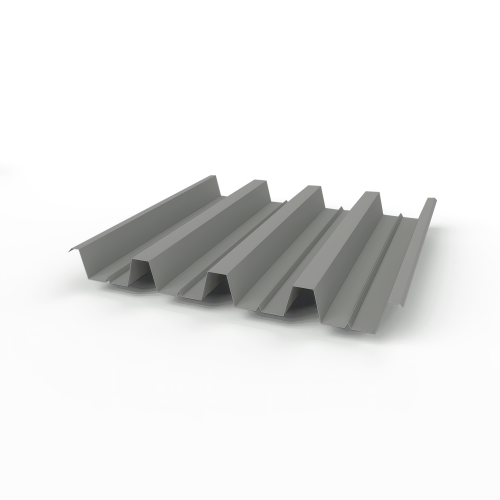 Профнастил Н60 (RAL 9007) 0,8х845мм оцинкованный, с полимерным покрытием (Полиэстер)