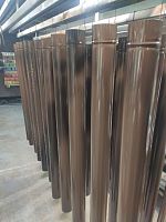 Труба водосточная оцинкованная порошок ф160х1250мм RAL 8028