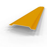 Нащельник RAL 1006 оцинкованный c полимерным покрытием 0,45 мм