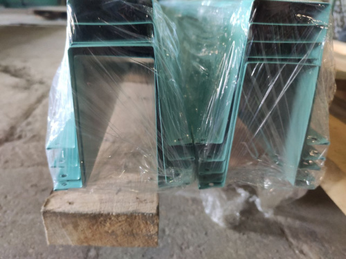 Лобовая планка (RAL 6019) оцинкованная, с порошковым покрытием 0,45 мм фото 2