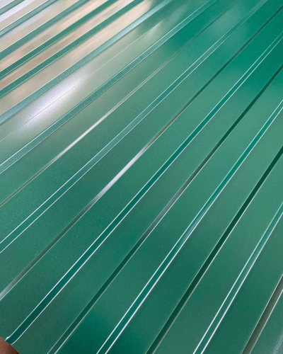 Профнастил оцинкованный с полимерным покрытием полиэстер С10 buildstor 0,4х1180мм RAL 1015 Светлая слоновая кость фото 3