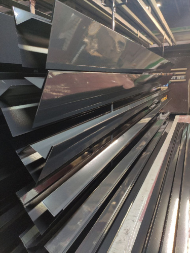 Планка угла внутренняя RAL 7010 оцинкованная c порошковым покрытием 0,45мм фото 3