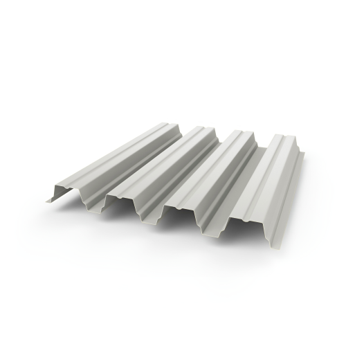 Профнастил Н75 - 0,65 (RAL 9016) с полимерным покрытием (полиэстер)