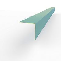 Планка угла внешнего RAL 6034 оцинкованная c порошковым покрытием 0,45мм