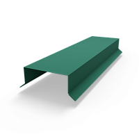 Парапет плоский RAL 6000 полиэстер 0,7 мм