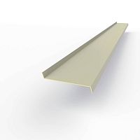 Отлив оконный оцинкованный c порошковым покрытием 0,7мм RAL 7043