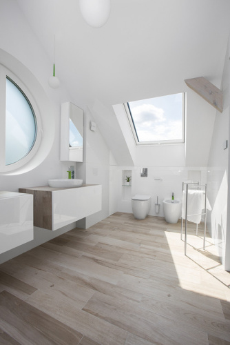 Окно мансардное ПВХ белый ручка снизу Fakro PTP-V U3  ThermoPro Profi 114*140см фото 9