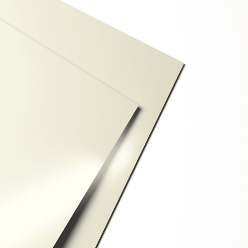 Гладкий лист 0.9мм RAL 1013 Жемчужно-белый