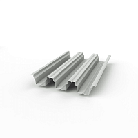 Профнастил оцинкованный с полимерным покрытием полиэстер Н114 buildstor 0,9х646мм RAL 9018 Папирусно-белый