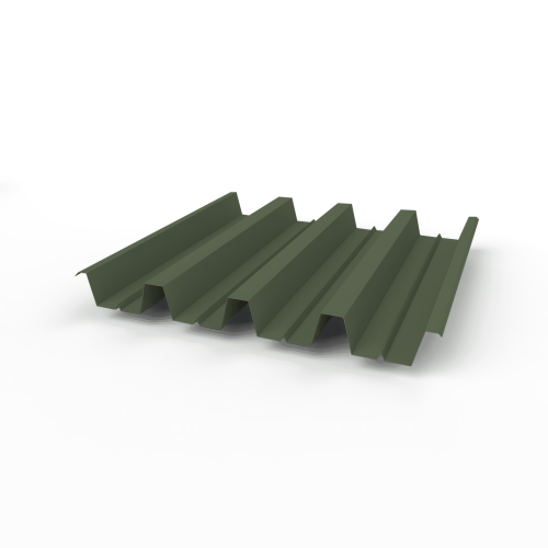 Профнастил Н60 (RAL 6003) 0,6х845мм оцинкованный, с полимерным покрытием (Полиэстер)