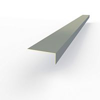 Лобовая планка (RAL 7046) оцинкованная, с порошковым покрытием 0,45 мм