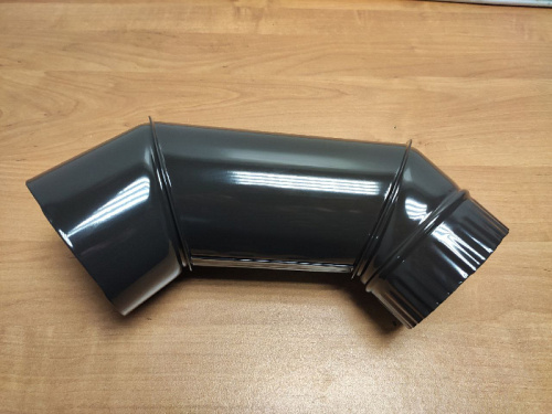 Колено водосточное с порошковым покрытием ф150мм все цвета RAL фото 3