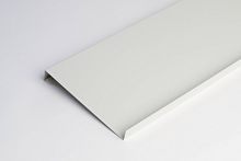 Отлив оконный оцинкованный c порошковым покрытием 0,7мм ширина более 625 мм RAL 9018