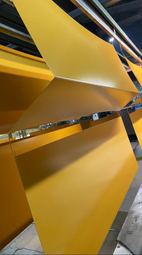 Планка стыковочная RAL 1017 оцинкованная c порошковым покрытием 0,45мм фото 2