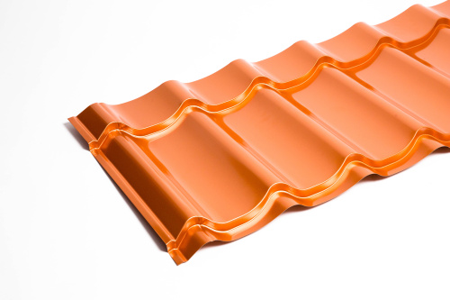 Металлочерепица Монтеррей классик оцинкованная с полимерным покрытием 0.5x1180мм RAL 3003 фото 10 Металлочерепица Монтеррей классик оцинкованная с полимерным покрытием 0.5x1180мм RAL 3003 фото 10