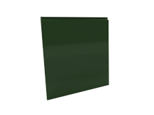 Фасадная кассета 1160х1140 закрытого типа, толщина 0,7 мм, RAL 6002 (Лиственно-зеленый)