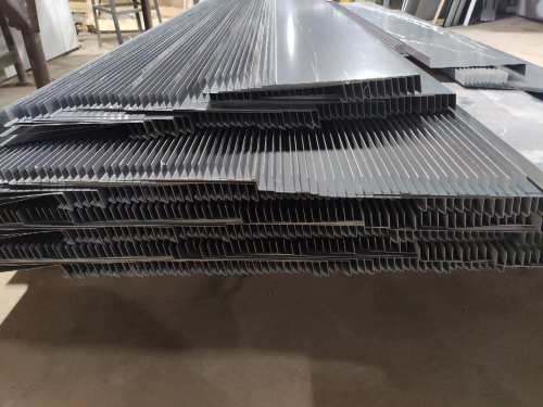 Лобовая планка (RAL 7024) оцинкованная, с порошковым покрытием 0,45 мм фото 4