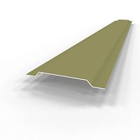 Нащельник RAL 1020 оцинкованный c полимерным покрытием 0,45 мм