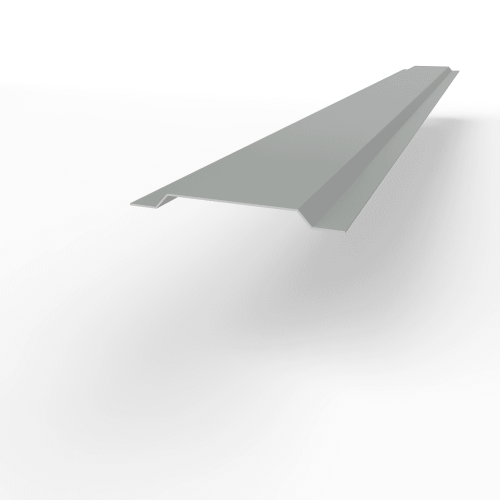 Нащельник RAL 9006 оцинкованный c полимерным покрытием 0,45 мм