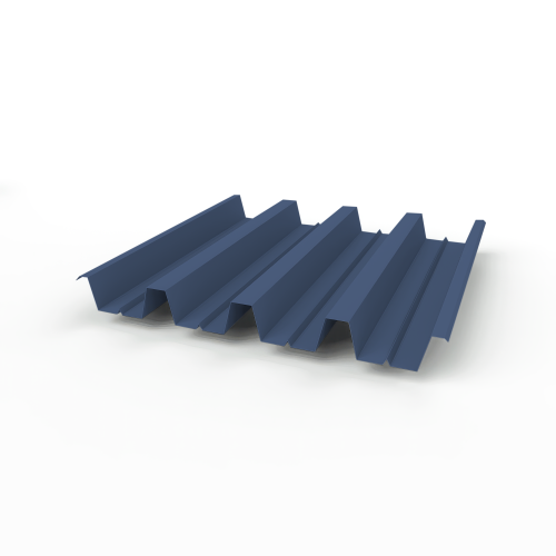 Профнастил Н60 (RAL 5000) 0,7х845мм оцинкованный, с полимерным покрытием (Полиэстер)