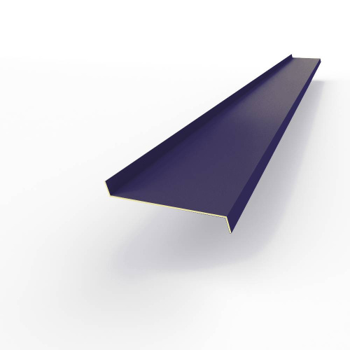 Отлив оконный оцинкованный c порошковым покрытием 0,7мм RAL 5021