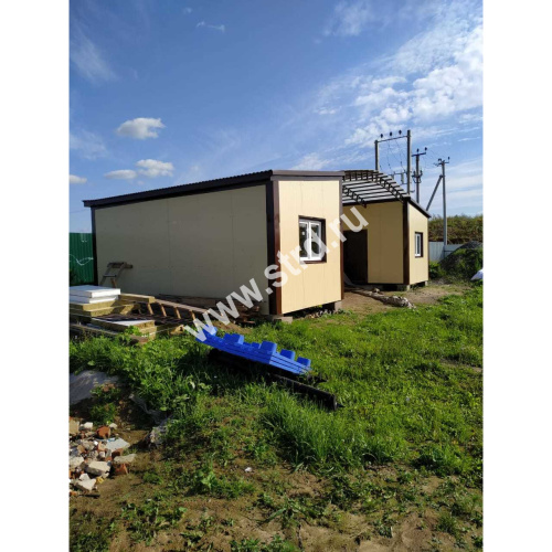 Стеновая трёхслойная сэндвич-панель гладкая 250мм 1000мм с видимым креплением минеральная вата Полиэстер ТермоСпецПанель фото 14