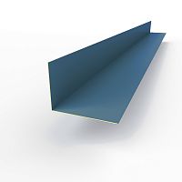 Планка угла внутренняя RAL 5008 оцинкованная c порошковым покрытием 0,45мм