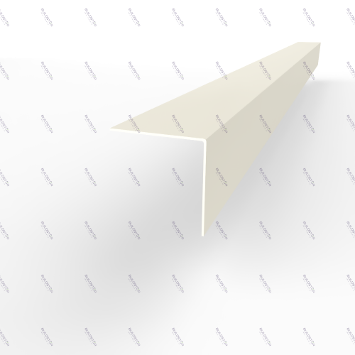 Планка угла внешнего RAL 9001 оцинкованная c порошковым покрытием 0,45мм