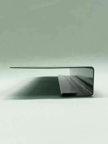 J-Профиль 18 мм RAL 8017 оцинкованный с порошковым покрытием 0,7 мм фото 2