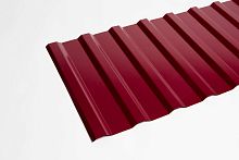 Профнастил оцинкованный с полимерным покрытием С20 Grand line Optima 0,4х1165мм RAL 3005